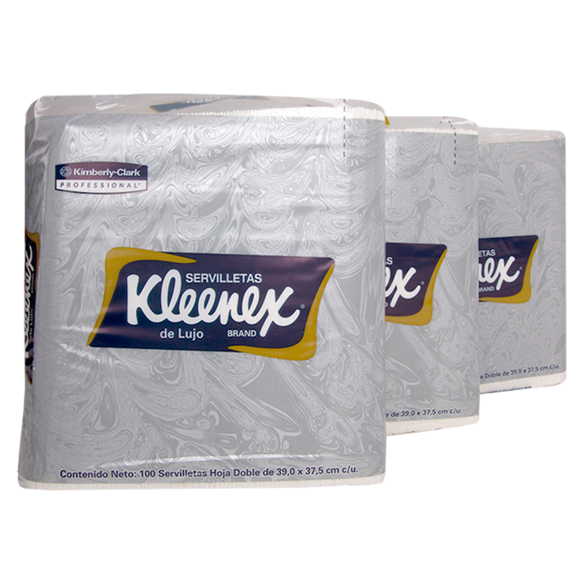 Servilleta Trad Kleenex® de Lujo 100's x 12 